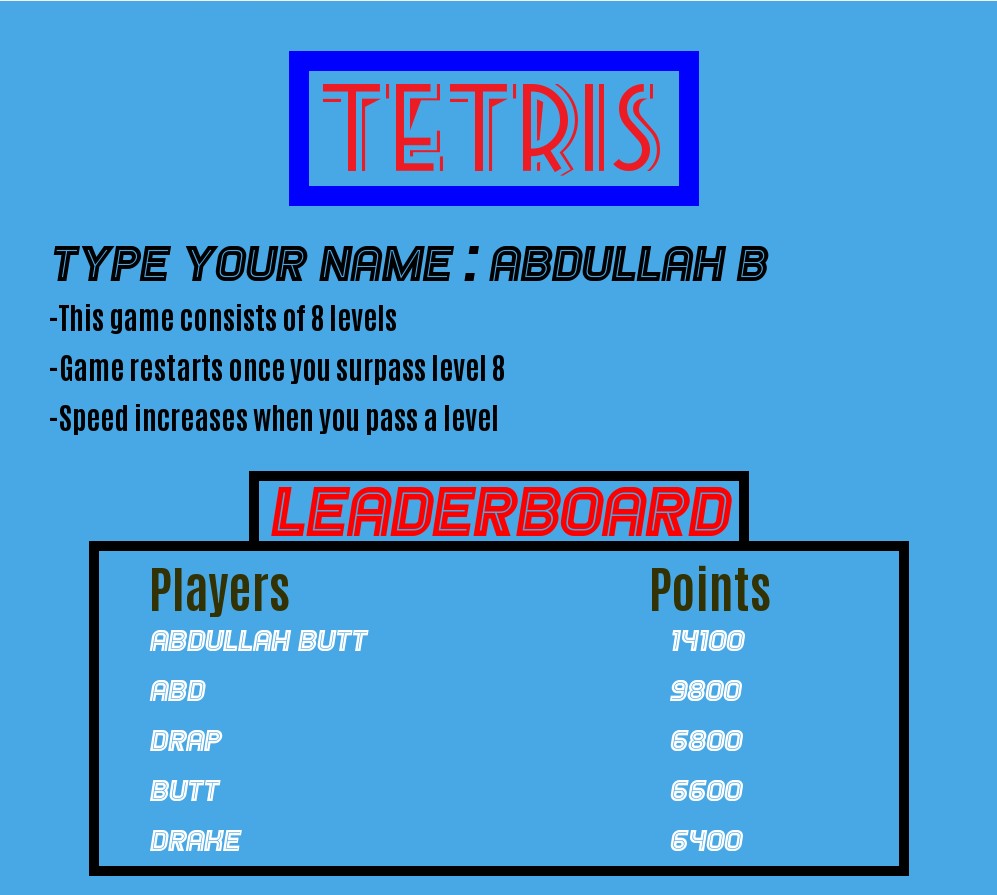 Game Menu